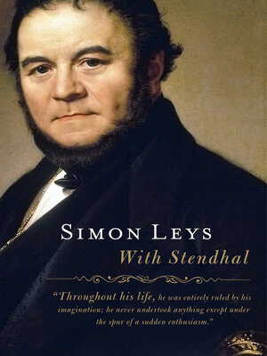 cover image of With Stendhal